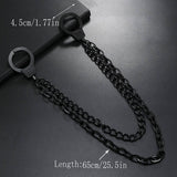 CREATIVE ALLOY HANDCUFFS CHAIN HIP HOP PANTS CHAIN_CWMM4826