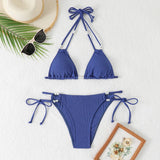 Sexy Pearl Beach Bikini Two-Piece Swimsuit