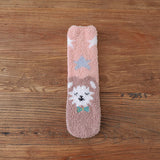 Warm Fleece Cartoon Mid-Calf Socks_Cwms0973