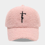 Women Warm Sherpa Fleece Winter Baseball Cap Hat_Cwah04770