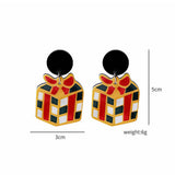 CHRISTMAS CARTOON SWEET DESIGN EARRINGS_CWAJE1837