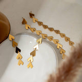 PERSONALIZED TRENDY LONG HEART TASSEL EARRINGS_CWAJE1894