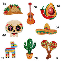 COLORFUL CARTOON CREATIVE EMBROIDERY PATCH_CWMM4067