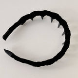 Velvet Non Slip Headband High Top Hair Hoop_Cwaha07863