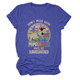 STYLISH WOMENS TEE DONT MESS WITH PRINT_CWTTS1524