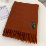 Winter Solid Acrylic Blend Scarf Neckwarmer_Cwasc2298