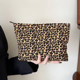 Canvas Tote Makeup Bag Handheld Gift Travel Pouch_Cuab00691