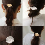 ELEGANT LEAF BOW ELASTIC HAIR TIE FOR WOMEN_CWAHA6203
