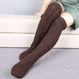 Cable Knit Socks_Cwms108