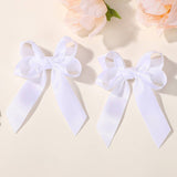 HANDMADE DOUBLE RIBBON BOW BABY HAIR CLIP_CWAHA6729