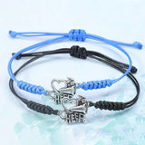 CHEER PATTERN HAND WOVEN BRACELET_CWAJE0723
