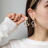 Womens Vintage Evil Eye Necklace And Earrings Set