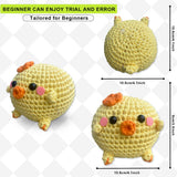 HANDMADE CHICKEN DOLL CROCHET MATERIAL KIT_CWMM1865