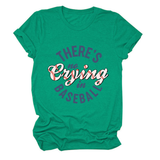 Womens No Crying In Baseball Graphic Teep_Cwttsl0481