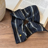 RETRO STRIPED SQUARE COLON HAIRBAND HAIRACCESSORIE_CWAHA4039