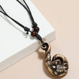 CREATIVE RETRO RESIN MENS LONG NECKLACE_CWMM4599