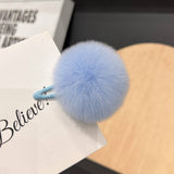 COLORFUL POM POM BANGS CUTE MINI HAIR CLIP_CWAHA3303