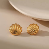 TEMPERAMENT LIGHT LUXURY METAL SHELL EARRINGS_CWAJE3127