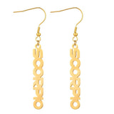 STAINLESS STEEL 12 CONSTELLATION LETTER PENDANT_CWMM2725