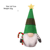 CUTE FACELESS REINDEER PLUSH FIGURINE DECOR_CWAJE5304