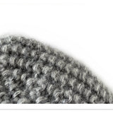 2 6 YEARS OLD PLUSH BRIM BUCKET HAT KNITTED HAT_CWAH2044