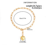 Minimalist Heart-Shaped Collarbone Chain Necklace_Cwaje1132