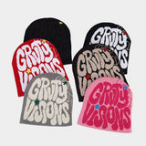 HOT SALE LETTER JACQUARD KNITTED HAT_CWAH1626