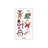 CHRISTMAS CANDLE TRANSFER TATTOOS FOR KIDS PARTY_CWMM8260
