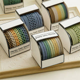 10PCS BRAIDED CORD SUPER STRETCHY ELASTIC HAIR TIE_CWAHA0331