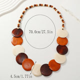 RETRO ETHNIC STYLE HAND WOVEN BEADED NECKLACE_CWMM4441