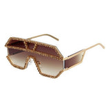 ONE PIECE HAND DRILLED RHINESTONE SUNGLASSES_CWASG0787