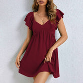 V-Neck Sexy Design Dress
