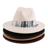 Autumn And Winter Tie-Dye Panama Hat_Cwah1886