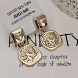 LIGHT LUXURY ZIRCON GEOMETRIC LOVE STUD EARRINGS_CWAJE1326