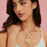 Zodiac Tag Necklace Stainless Ste Vintage Style_Cwmm8868