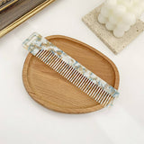 RETRO ACETATE HAIR COMB FOR STYLING MAKEUP_CWMM6429