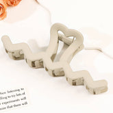Frosted Wavy Large Hair Clip_Cwaha0930
