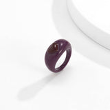 COLORFUL PASTORAL HEART THREE DIMENSIONAL RING_CWAJE1819