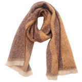 TEXTURED JACQUARD SCARF LOOP YARN WINTER WRAP_CWASC0871