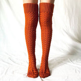 NEW AUTUMN AND WINTER LONG OVER THE KNEE SOCKS_CWMS0861
