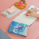 BLUE WAVE TURTLE COVER HARD SHELL NOTEBOOK_CWMM1849