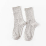 Versatile Solid Color Casual Mid-Calf Socks_Cwms0905