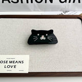 CUTE CARTOON CAT ACETATE HAIR CLIP WITH BUNNY_CWAHA5719