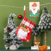 SEQUINED 3D SANTA CLAUS CHRISTMAS STOCKINGS_CWMS1421