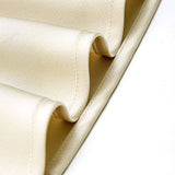 SATIN SKIRT HIGH WAIST ELASTIC SLANTED LONG SKIRT_CWBSS0387