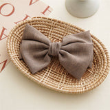 Women Knotted Bow Hair Clip_Cwaha0836