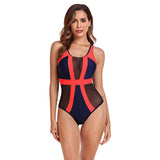 SEE THROUGH MESH ONE PIECE SWIMSUIT_CWMW0305