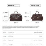 LADIES LEATHER BRIEFCASE VINTAGE TOTE STYLE_CWAB5320