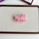 PINK PIG CAT ACETATE HAIR CLAW CLIP FOR GIRLS_CWAHA5974