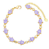 FASHION BOHEMIAN COLORFUL OIL DROPPING BRACELET_CWAJE0890